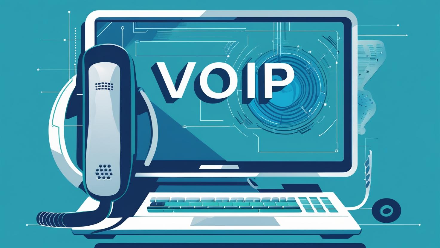 make a header image for a blog post about VoIP make a header image for a blog post about VoIP